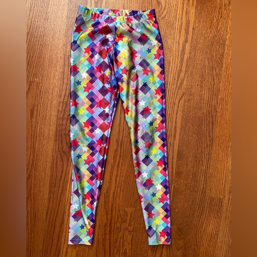 Terez leggings. Size Small. Vibrant colors!
